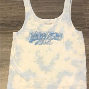 Tie dye band tank top